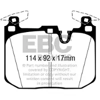 EBC Brakes DP42360R Remblokken
