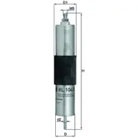 Knecht 154065436640 Brandstoffilter