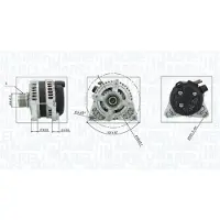MAGNETI MARELLI 063736372010 Dynamo / Alternator