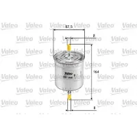 Valeo 587040 Brandstoffilter