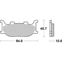 Brembo Remblokkenset, schijfrem 07042