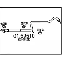 MTS Middendemper 01.59510