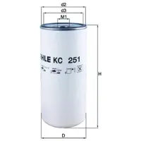MAHLE ORIGINAL Brandstoffilter KC 251