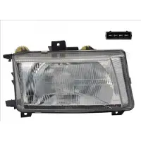 TYC Koplamp rechts 20-6153-05-2 TYC voor o.a. VOLKSWAGEN