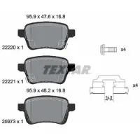 Textar 2222001 Remblokken