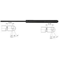 METZGER 2110439 Gasveer achterklep