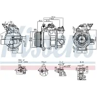 Nissens Compressor airconditioning 890793