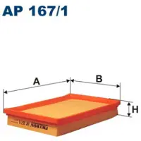 FILTRON AP 167/1 Luchtfilter