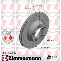 ZIMMERMANN 460.4508.52 Remschijf