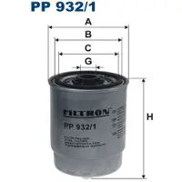 FILTRON PP 932/1 Brandstoffilter