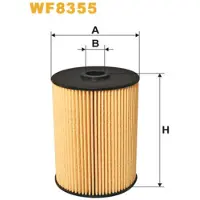 WIX FILTERS WF8355 Brandstoffilter