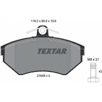 Textar Remblokset 2194503, voor