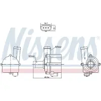 Nissens 832121 Waterpomp