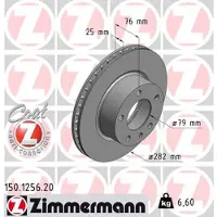 ZIMMERMANN 150.1256.20 Remschijf