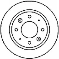 MAPCO 15575 Remschijf