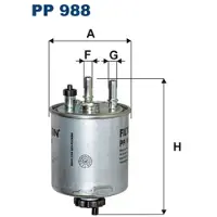 FILTRON Brandstoffilter PP988