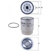 MAGNETI MARELLI 154072344232 Brandstoffilter