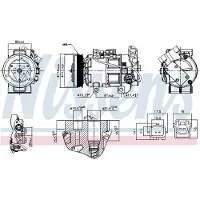 Nissens 891251 Aircopomp
