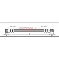METZGER 4114667 Remslang