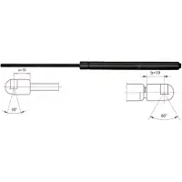 METZGER 2110362 Gasveer motorkap