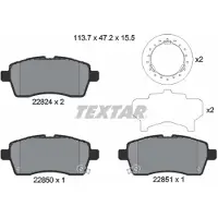Textar Remblokset 2282401, voor