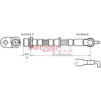METZGER 4110002 Remslang