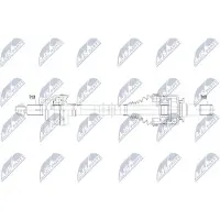 NTY NPW-LR-033 Aandrijfas