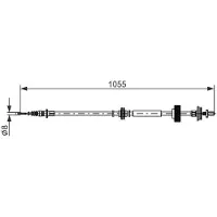 Bosch 1 987 482 791 Handremkabel