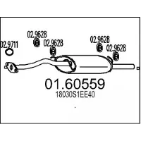 MTS 01.60559 Einddemper