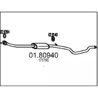 MTS Middendemper 01.80940