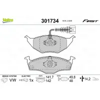 Valeo 301734 Remblokken