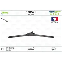 Valeo Ruitenwisser 578579 Valeo voor o.a. CHEVROLET, CHRYSLER, CITROEN, DAEWOO, DODGE, FIAT, FORD, HONDA, HYUNDAI, KIA, LANCIA, LEXUS, MAZDA, MERCEDES-BENZ, MITSUBISHI, NISSAN, OPEL, PEUGEOT, RENAULT, SSANGYONG, SUBARU, SUZUKI, TOYOTA, VOLKSWAGEN, VOLVO