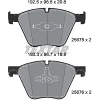 Textar Remblokkenset, schijfrem 2567501