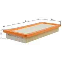 MAHLE ORIGINAL LX 2738 Luchtfilter