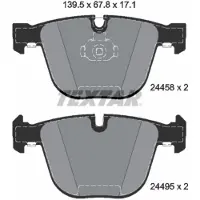 Textar Remblokset 2445801, achter