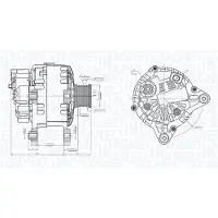 MAGNETI MARELLI 063731562010 Dynamo / Alternator