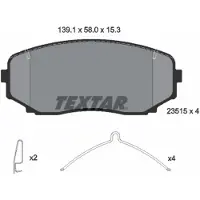 Textar 2351505 Remblokken