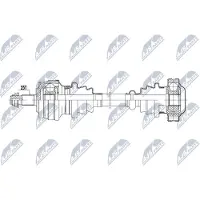 NTY NPW-ME-193 Aandrijfas