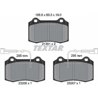 Textar 2138103 Remblokken
