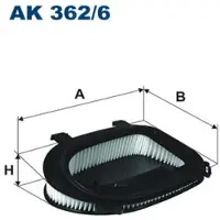 FILTRON Luchtfilter AK362/6