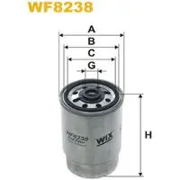 WIX FILTERS WF8238 Brandstoffilter