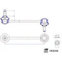 FEBI BILSTEIN 183046 Stabilisatorstang