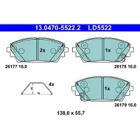 Ate Remblokset 13.0470-5522.2