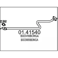 MTS Uitlaatpijp 01.41540