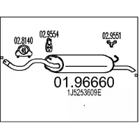 MTS 01.96660 Einddemper