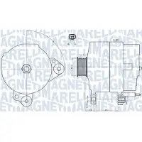 MAGNETI MARELLI Dynamo / Alternator 063731817010
