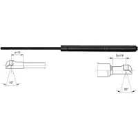 METZGER 2110047 Gasveer achterklep
