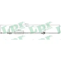 LPR Kabel, parkeerrem C0092B