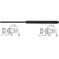 METZGER 2110405 Gasveer motorkap