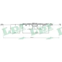 LPR C0716B Handremkabel